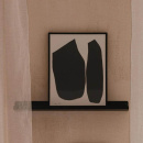 Wandregal Hold - Schwarz