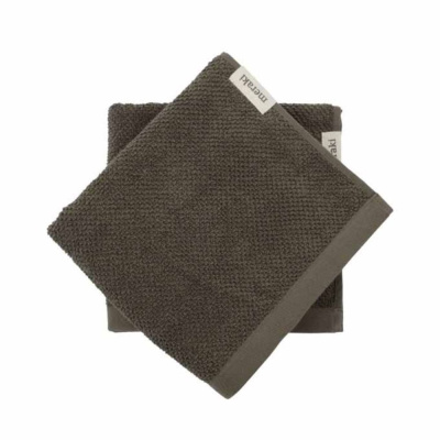 Handtuch Solid - 50X100cm - Army 2er-Set in der Gruppe Badaccessoires / Alle Badaccessoires anzeigen / Haken Ohne Bohren bei Beslag Online (10120-BO)
