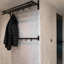 Hutablage Elegant Plus - 1000mm - Schwarz