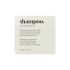 Klebeetikett Premium – Shampoo - Beige Klebeetikett Premium – Shampoo - Beige