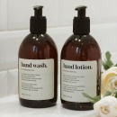 Klebeetikett Premium – Shampoo - Beige