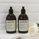 Klebeetikett Premium – Hand Wash - Beige