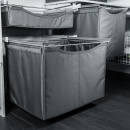 Textilkorb Hoch - Dunkelgrau