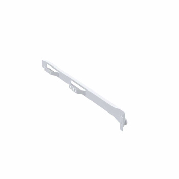 Rollschiene 500/19 - Links - 224/256mm - Weiß