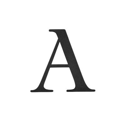 Hausbuchstabe Century - Schwarz in der Gruppe Aufbewahrung / Alle Aufbewahrung anzeigen / Hausnummern bei Beslag Online (2030692-V)