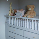 Möbelknopf Rut - Unbehandelte Esche