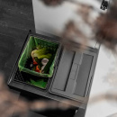 Mülltrennung - Select Base Eco - Dunkelgrau