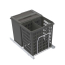 Mülltrennung - Select Basic Eco - Dunkelgrau