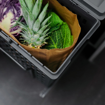 Mülltrennung - Select Basic Eco - Dunkelgrau