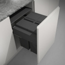 Mülltrennung Wide - Dunkelgrau