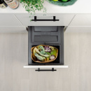 Mülltrennung - Cube Basic Low - Dunkelgrau