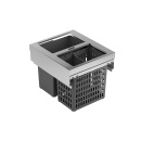 Mülltrennung Slide One Eco -Rostfri