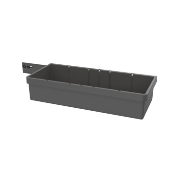 Putzschrank-Auszug - Dunkelgrau