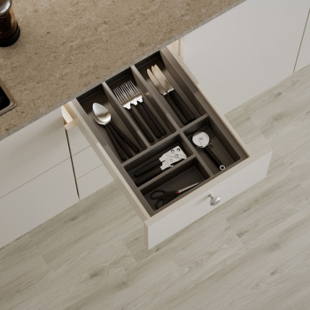 Besteckkasten Basic - Oriongrau