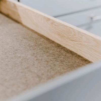 Schubladenmatte - Haselnuss in der Gruppe Aufbewahrung / Alle Aufbewahrung anzeigen / Besteckkästen bei Beslag Online (230010024-V)