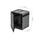 Medizinschrank - Dunkelgrau