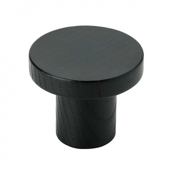 Möbelknopf Circum - 48mm - Schwarz