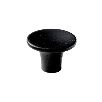 Möbelknopf Tuba - Schwarz