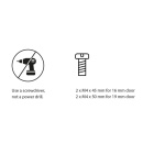 Möbelgriff Lunden - 160mm - Eiche