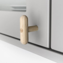 Griffknauf T-Form T Lunden - Unbehandelte Eiche