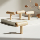 Griffknauf T-Form T Lunden - Unbehandelte Eiche