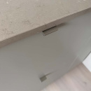 Kantengriff Edge Straight - Edelstahl-Optik