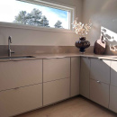 Kantengriff Edge Straight - Edelstahl-Optik