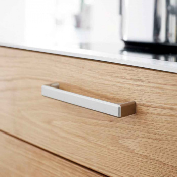 Möbelgriff Fold - 160mm - Edelstahl-Optik
