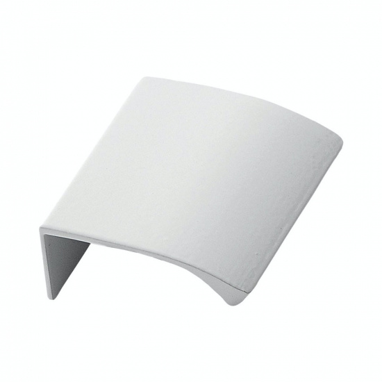 Kantengriff Edge Straight - 40mm - Weiß lackiert