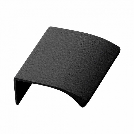 Kantengriff Edge Straight - 40mm - Gebürstetes Schwarz
