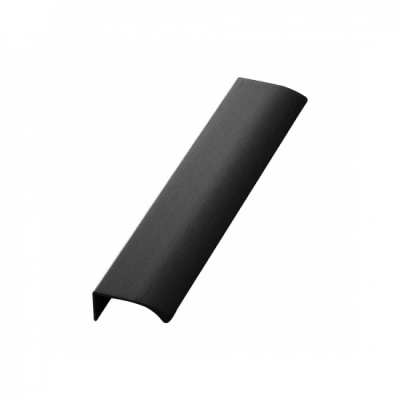 Kantengriff Edge Straight - 200mm - Gebürstetes Schwarz in der Gruppe Griffe / Farbe/Material / Schwarz bei Beslag Online (304156-11)