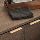 Kantengriff Edge Straight - Gebürstetes Messing