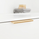 Kantengriff Edge Straight - 200mm - Gebürstetes Kupfer