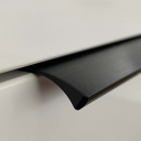Kantengriff Edge Straight - 100mm - Gebürstetes Schwarz