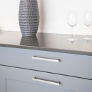 Möbelgriff Bror - 160mm - Edelstahl-Optik