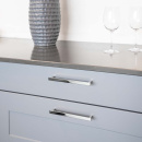 Möbelgriff Bror - 160mm -  Vernickelt