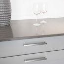 Möbelgriff Bror - 160mm -  Vernickelt