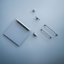 Möbelknopf Skye - Sturmblau