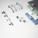 Möbelknopf Skye - Sturmblau