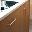 Möbelgriff Viva - Gebürsteter Edelstahl