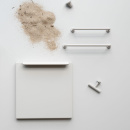 Griffknauf T-Form T Viva - Kalkgrau