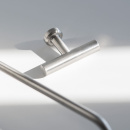 Griffknauf T-Form T Viva - Gebürsteter Edelstahl