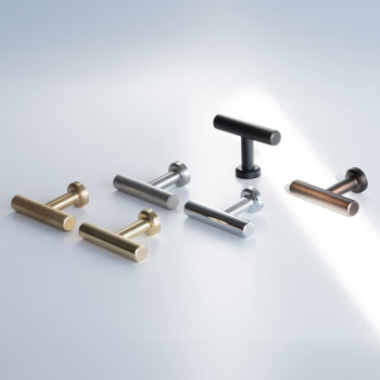 Griffknauf T-Form T Viva - Brünierte Messing