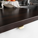 Kantengriff Roundy - Gebürstetes Messing