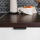 Kantengriff Roundy - Gebürstetes Schwarz