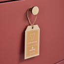 Möbelknopf Copenhagen - 25mm - Rohes/Poliertes Messing