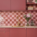 Möbelknopf Copenhagen - 25mm - Rohes/Poliertes Messing