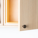 Möbelknopf Copenhagen - 25mm - Brünierte Messing