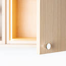 Möbelknopf Copenhagen - 25mm - Vernickelt