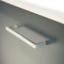 Möbelgriff Soft - 128mm - Mattschwarz